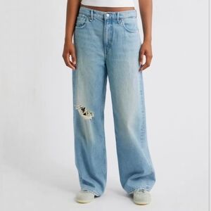 Good American Good Standard Baggy Jeans Womens Size 15 NEW